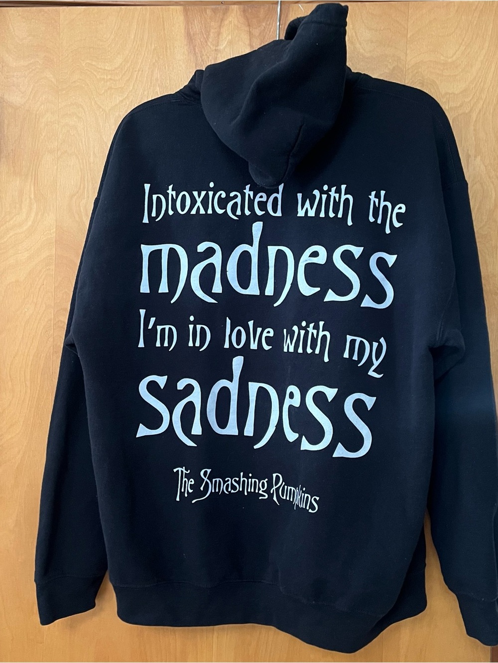 Smashing Pumpkins black hoodie